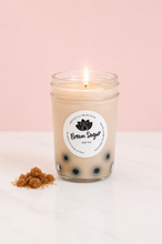 Load image into Gallery viewer, Brown Sugar Milk Tea Boba Candle
