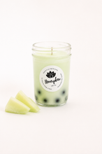 Load image into Gallery viewer, Honeydew Milk Tea Boba Candle
