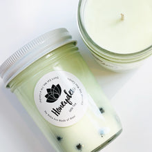 Load image into Gallery viewer, Honeydew Milk Tea Boba Candle
